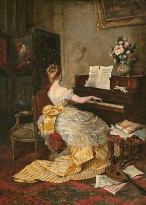 MadeleineLEMAIRE(1845-1928)-Femme-a-son-piano-mod
